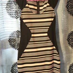 Black and White Stripes Dress